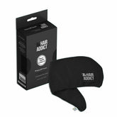 Frizz Off Towel (Black Waffle-Weave)